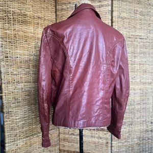70s leather jacket